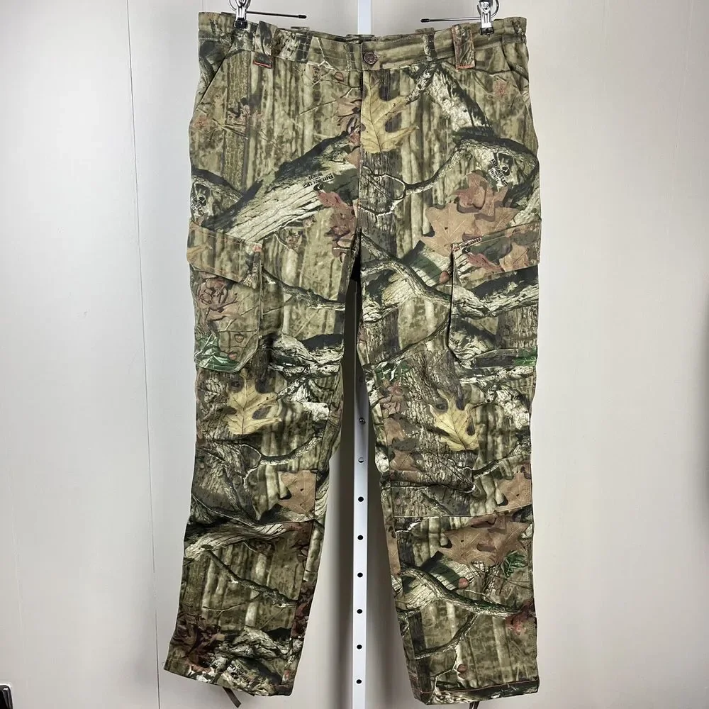 Redhead Silent Hide Hunting Pants Mens XLT Tall Camouflage Cargo Pocket‎ 41x34